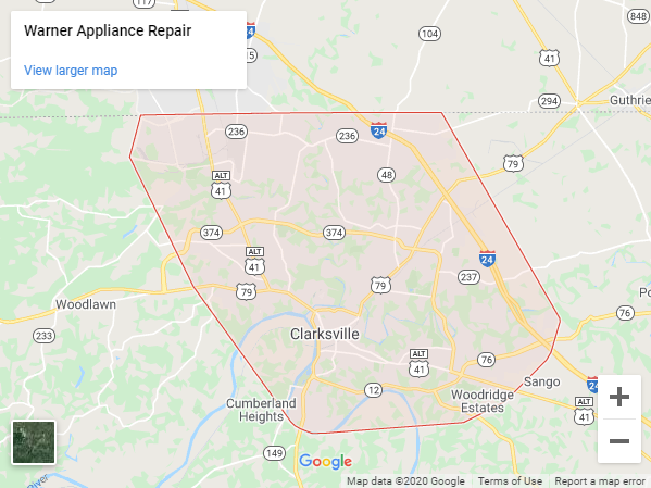 Appliance Repair Clarksville Tn 931 263 1433 Warner Appliance Repair